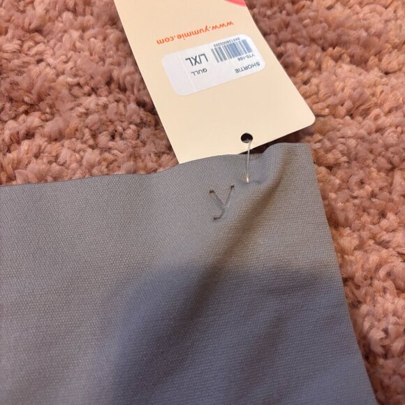 NWT Yummie GULL YT5-159 Women's L/XL Seamless Ultralight Shaping Shortie Gray - Picture 5 of 5